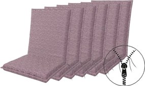 Doppler ART 4043 niski - zestaw 6 szt. zestaw 6 szt. poduszek na krzesło z niskim oparciem