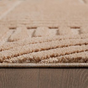 Dywan nowoczesny Art 3D odcień różowego  koło 200 cm x 200 cm