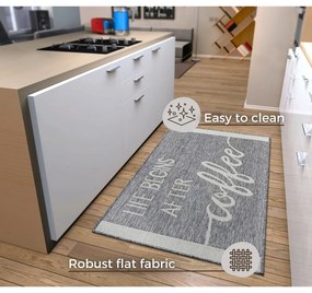 Szary dywan 92x150 cm Cucina – Hanse Home