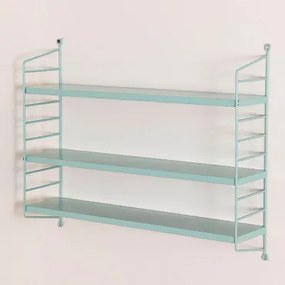 Modułowy Regał Ścienny Emine Patina Green - Sklum