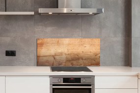 Szkło do Kuchni na Ścianę Naturalne Drewno w Detalu