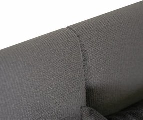 Łóżko Tapczan Młodzieżowe KARO 2 90x200 cm Narożne Szare Welurowe