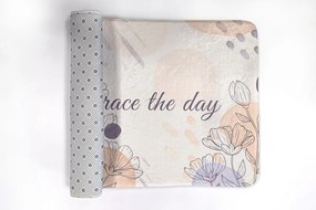 Dywanik do łazienki Dywanik do łazienki Line Art Kwiecisty