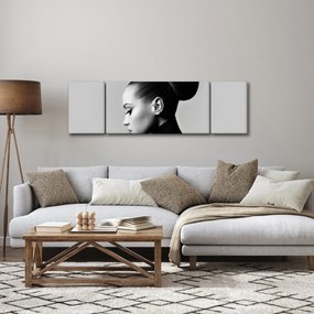 Obraz - Profil pięknej kobiety (170x50 cm)