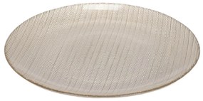 Szklany talerz deserowy KARNEOL, 21 cm