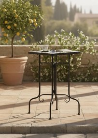 Czarno-biały stolik ceramiczny K6-E07