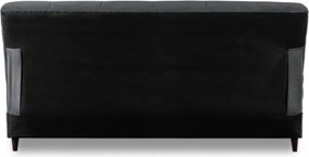 Sofa z Funkcją Spania LIMA Rozkładana Wersalka Dwuosobowa Szara Nowoczesna do Salonu