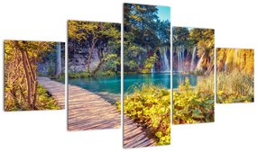 Obraz - Jeziora Plitwickie, Chorwacja (125x70 cm)