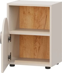 Kaszmirowa szafka modułowa ryflowana dla dzieci Z9-R69