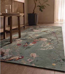 Jasnozielony chodnik odpowiedni do prania 52x200 cm Ricci Monet – Universal