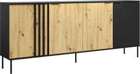 Komoda MERIDIAN 220 cm do Salonu Sypialni Dąb