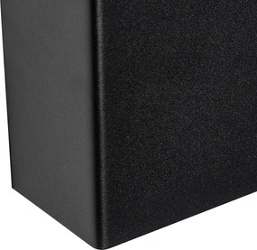 Inteligentna lampa ścienna czarna 10 cm w komplecie z 2 żarówkami WiFi G9 - Otan