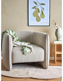 Beżowy fotel Bacio – Bloomingville