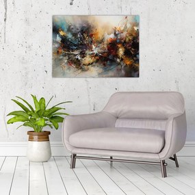 Obraz na szkle - Grafika abstrakcyjna (70x50 cm)