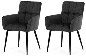 Zestaw krzeseł do jadalni DCH-P3146 GREY2, 2 szt.