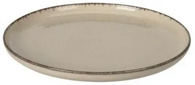 EH Porcelanowy talerz płytki Beige, 24 cm