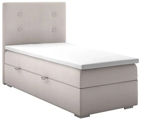 Pojedyncze łóżko boxspring Iliana 90x200 - 32 kolory