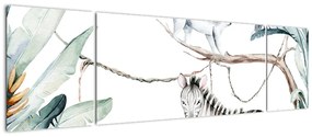 Obraz - Zwierzęta egzotyczne (170x50 cm)