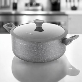 Florina Aluminiowy garnek z pokrywką autorstwaMateusza Gesslera, 28 cm, 6,9 l