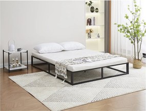 Rama lózka metalowa 140 x 190 - Czarna