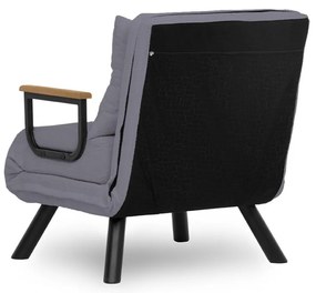 Fotel Sando Single Grey