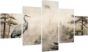 Obraz - Krajobraz z kreskówki (125x70 cm)