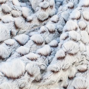 Koc baranek Petra brązowy, 150 x 200 cm