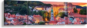 Obraz - Český Krumlov (170x50 cm)