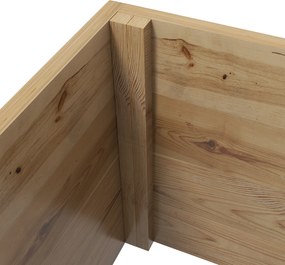 Outsunny Skrzynka na Kwiaty z Siatką Espalier, Prostokątna Drewniana Skrzynka z Tylnym Espalier dla Roślin Pnących i Dachem