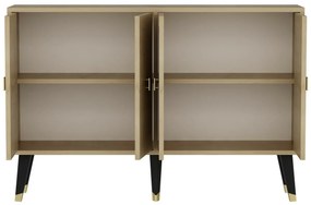 Szafka Ahart Sapphire Oak and Gold