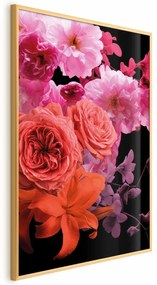 Plakat Wiosenna bryza 21x30 cm z ramą złotą bez marginesu ARTGEIST B