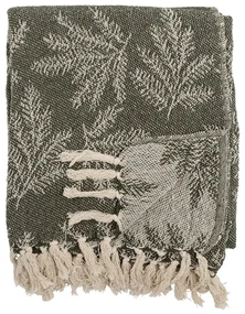 Koc w kolorze khaki 130x160 cm Gabriela – Bloomingville