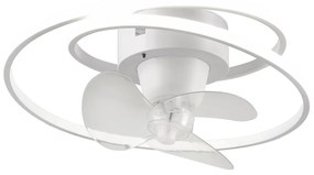 Lampa sufitowa LED w matowym białym kolorze Umea – Trio