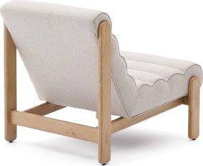 Beżowy fotel Magira – Kave Home