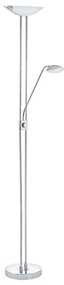 Eglo 93875 - LED ściemnialna lampa BAYA 1 LED/20W + LED/2,5W chrom błyszczący