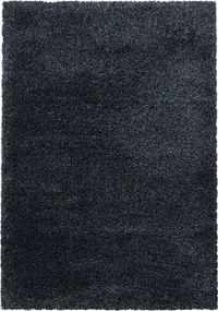 Antracytowy dywan 120x170 cm Fluffy – Ayyildiz Carpets