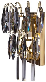 Lampa kryształowa kinkiet APP1130-2W Złota