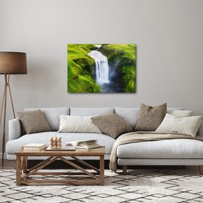 Obraz - Wodospad Skogafoss (70x50 cm)