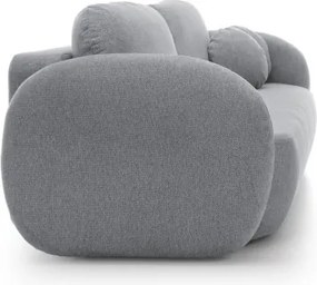 Sofa OLIO z funkcja spania i pojemnikiem JASNY SZARY ARAGON 93