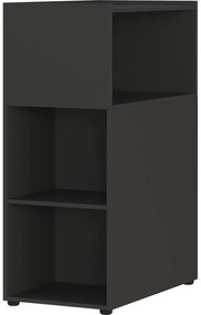 Antracytowy regał 80x120 cm Mailand – Germania