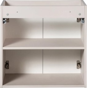 Wisząca szafka podumywalkowa 2-drzwiowa Nova 60 cm, kaszmir mat