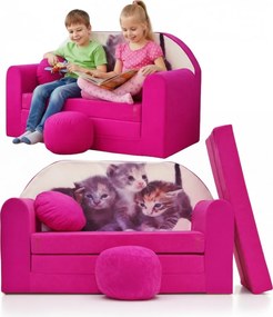 Kanapa/sofka Dla Dziecka, Piankowa Rozkładana 160cm - H6