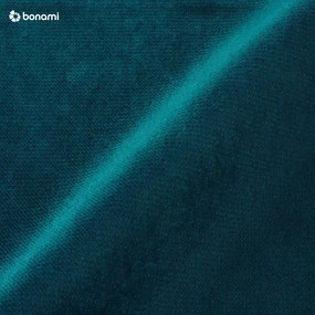 Niebieski aksamitny szezlong Lord – Ropez