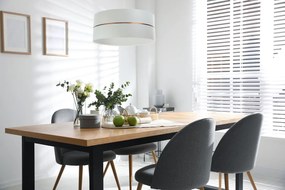 Lampa wisząca SIMPLY GLAMOUR 30 biała BPS KONCEPT