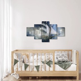 Obraz - Statek widmo (125x70 cm)