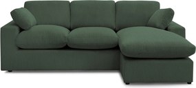 Zielony sztruksowy narożnik Belair – Bobochic Paris