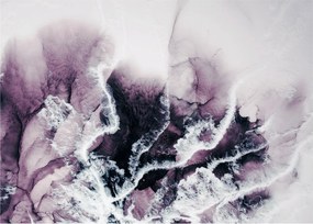 Obraz na szkle - Fioletowy marmur N⁰2 (70x50 cm)