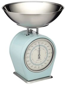 Niebieska waga kuchenna Kitchen Craft Living Nostalgia, nośność 4 kg