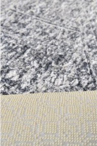 Szary dywanik łazienkowy ø 100 cm Evidence – Foutastic