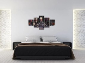 Obraz mostu kolejowego (125x70 cm)
